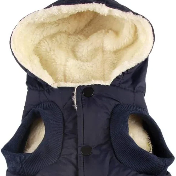 Vecomfy Winter Dog Jacket with Fleece Lining – Size Medium - Picture 1 of 4